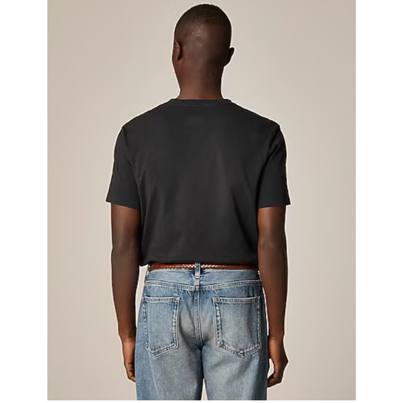 J Crew Short Sleeve Vintage Wash Tee XL Navy Blue NWT Shirt Men's T Shirt CG175 - Picture 2 of 5